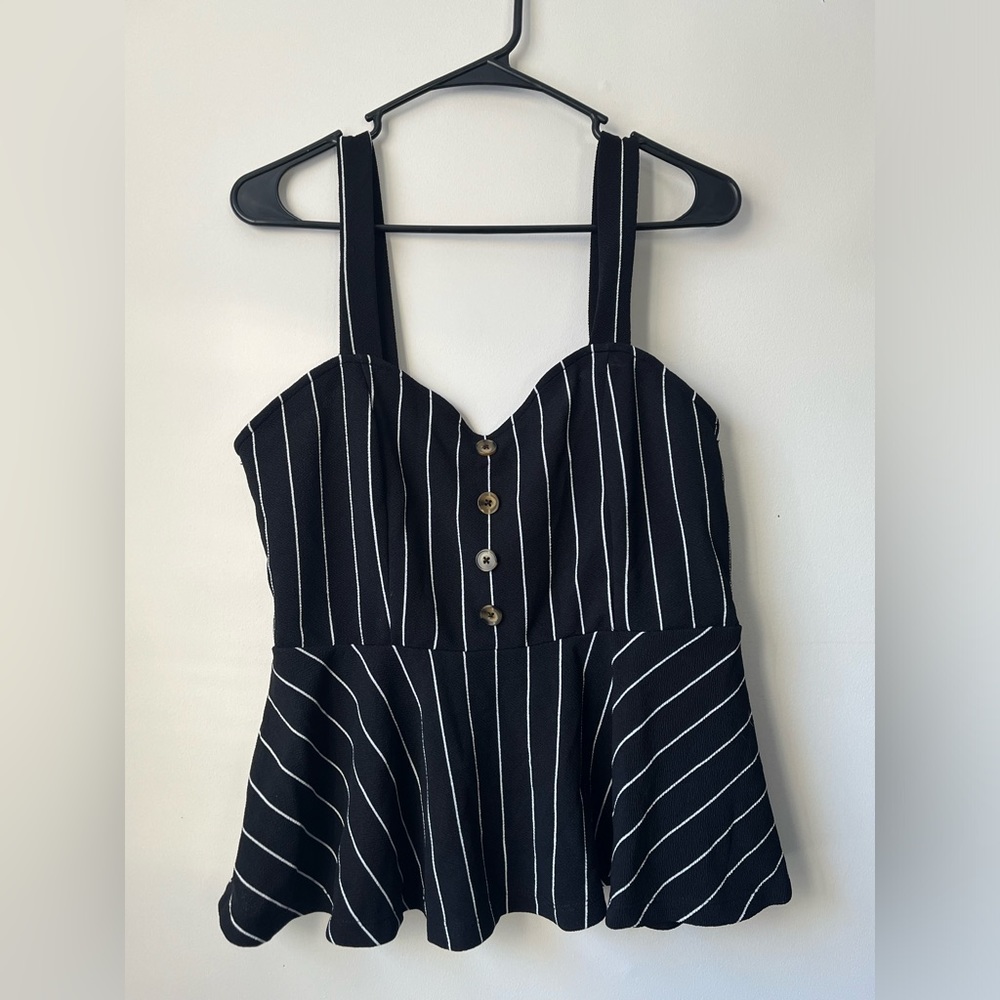 Women’s Peplum Top (0XL)
